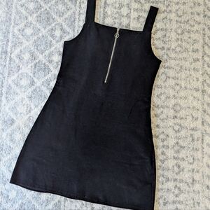 Valfre Corduroy Zipper Dress